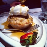 Tartelette pommes, mangue et 5 épices