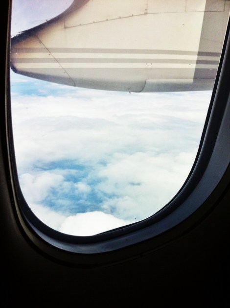 Vue du hublot