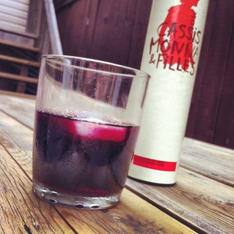 Communard - vin rouge et crème de cassis