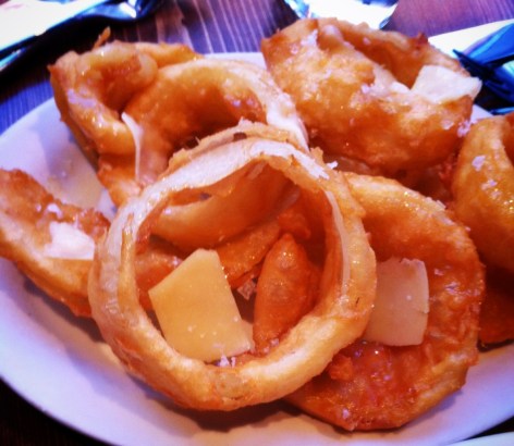 Les fameux onion rings