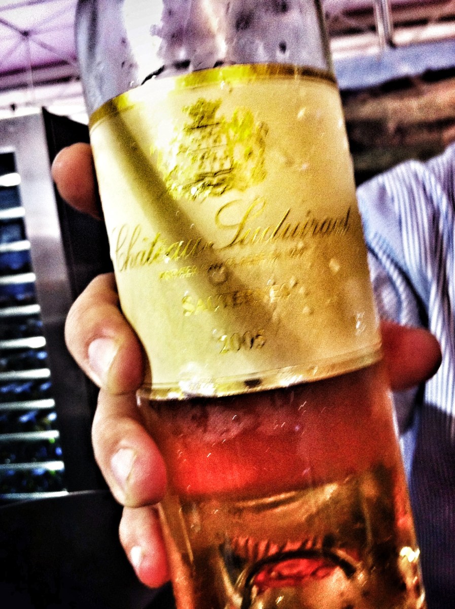 Du Sauternes... c'est pas souvent que j'en savoure, mais c'est toujours un plaisir!