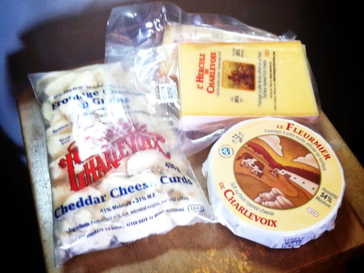 Le fromage en grain, le Fleurmier et l'Hercule de Charlevoix