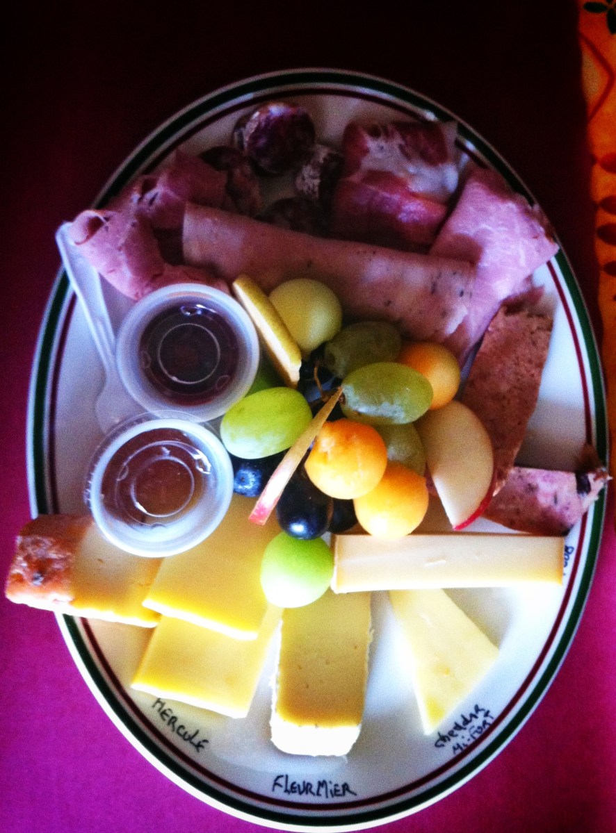 Assiette de dégustation