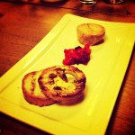 L'entrée de foie gras au torchon