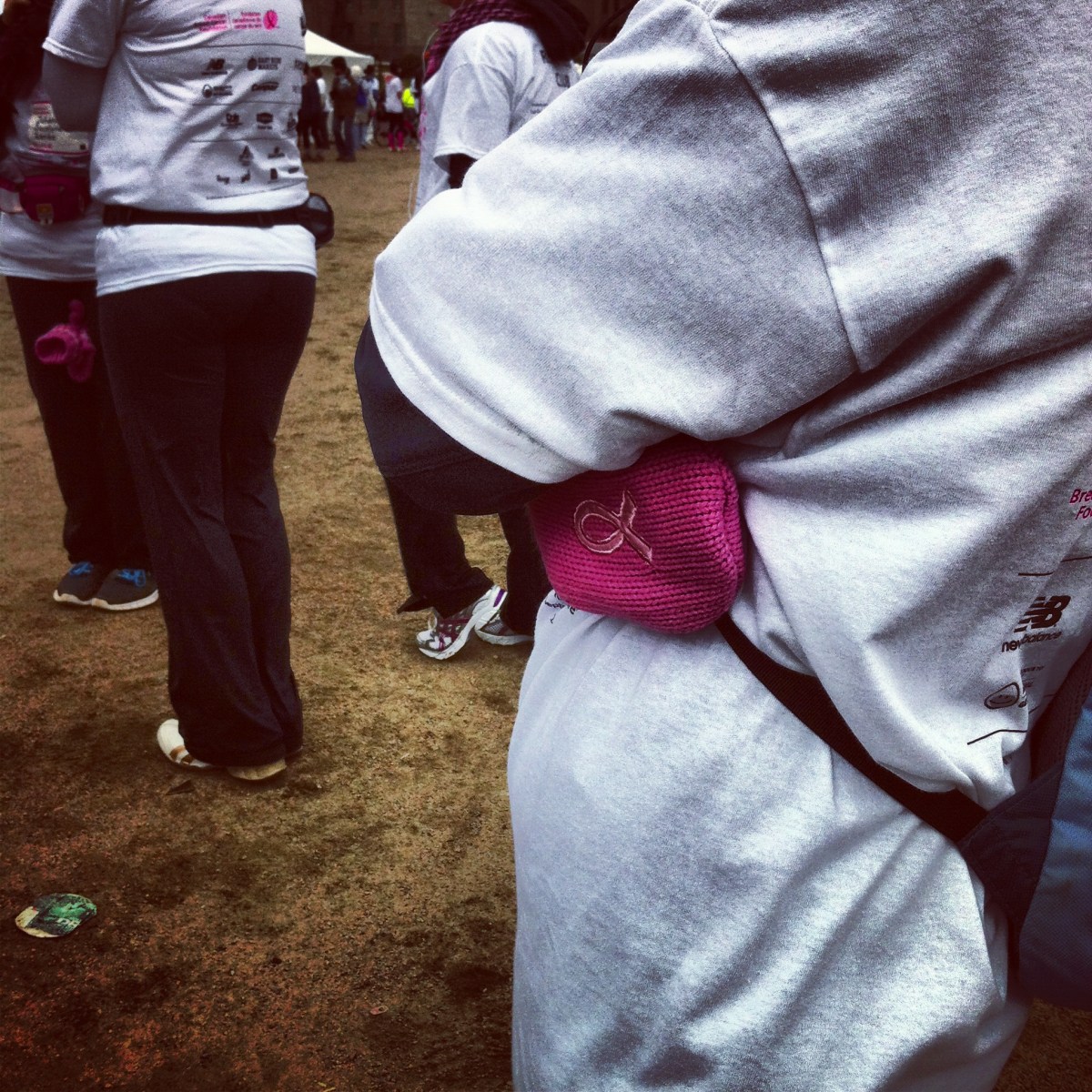 Les mitaines roses étaient l'essentiel de la journée