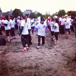 Zumba en mitaines pour se réchauffer