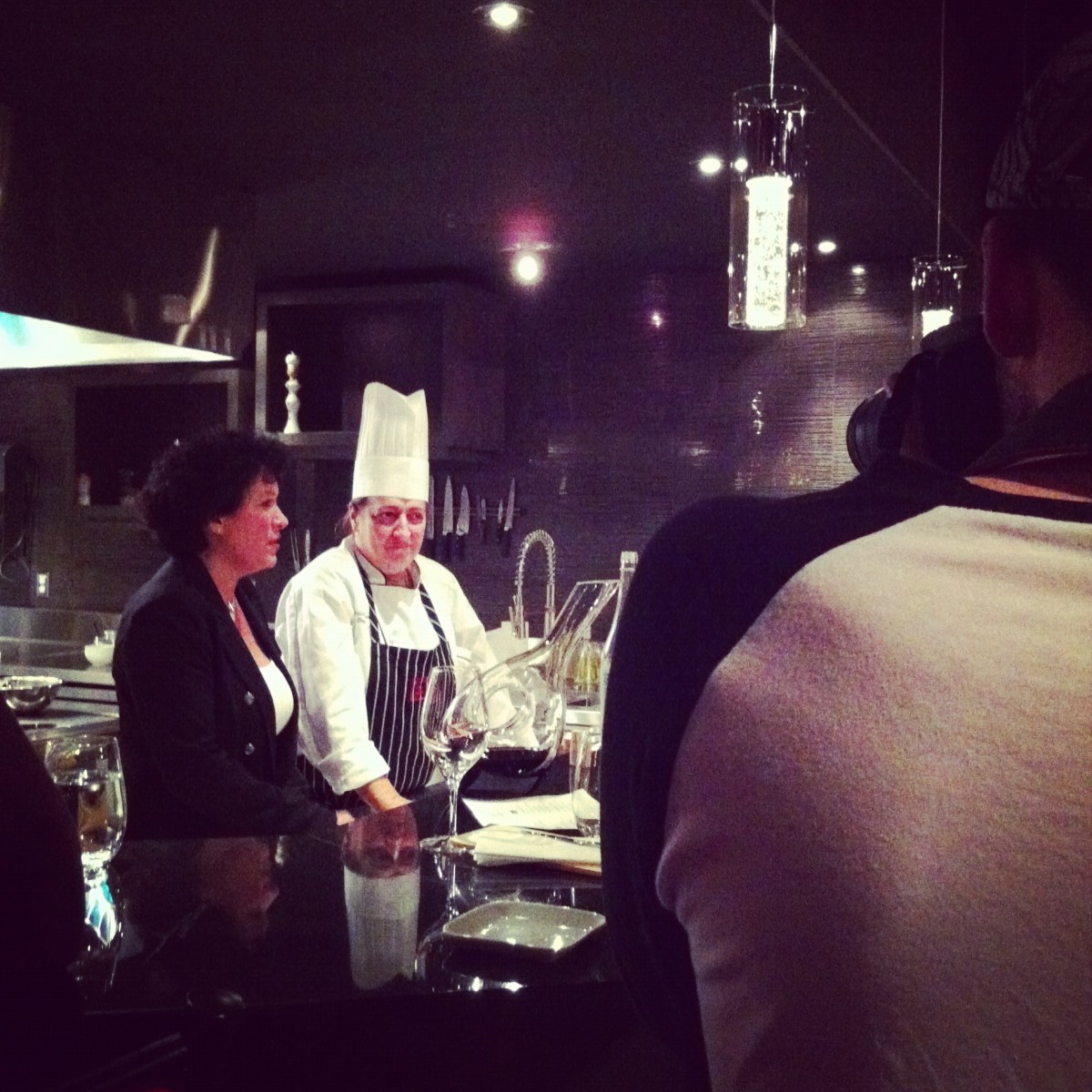 Marie-Chantal Lepage lors de l'ouverture de l'Espace MC Chef