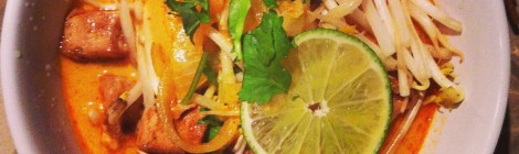 Soupe thaï cari coco