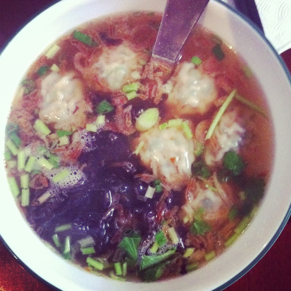 Merveilleuse won ton de chez Mother's Dumpling!