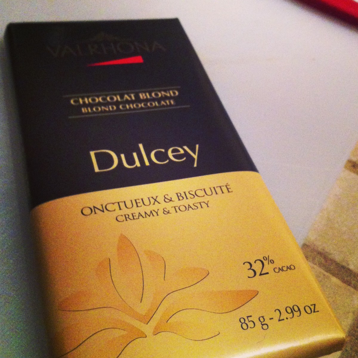 Le chocolat blond Dulcey de Valrhona