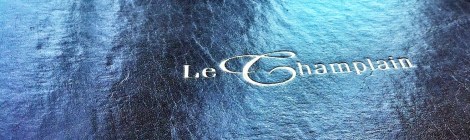 Le Champlain - Menu