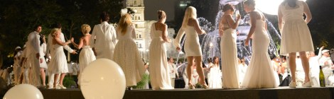 Dîner en Blanc 2012 - Fontaine de Tourny