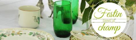 Festin dans le champ