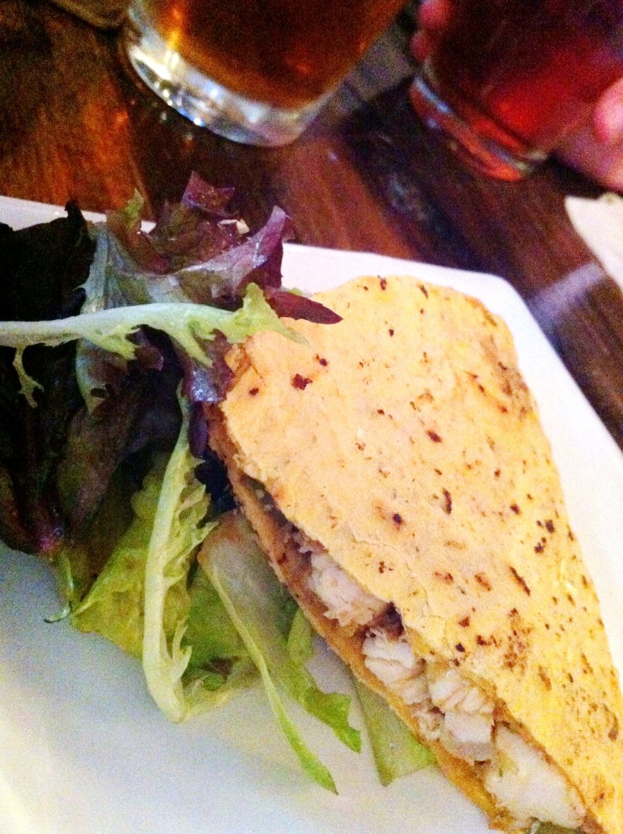 Le quesadilla au poulet