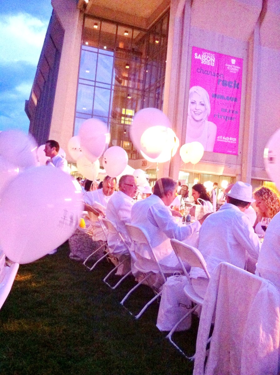 Dîner en blanc de Québec 2013