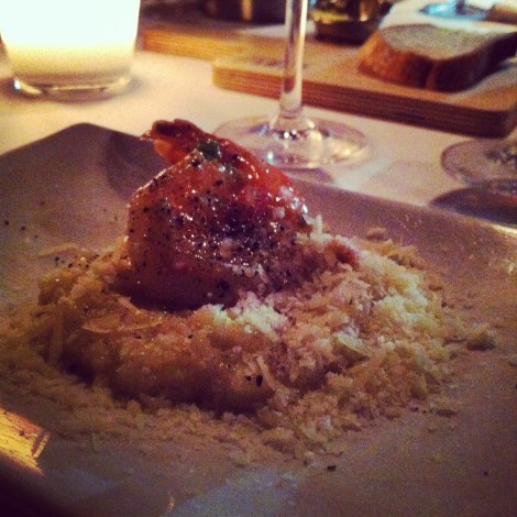 Crevette à la sambuca - cuisson parfaite!