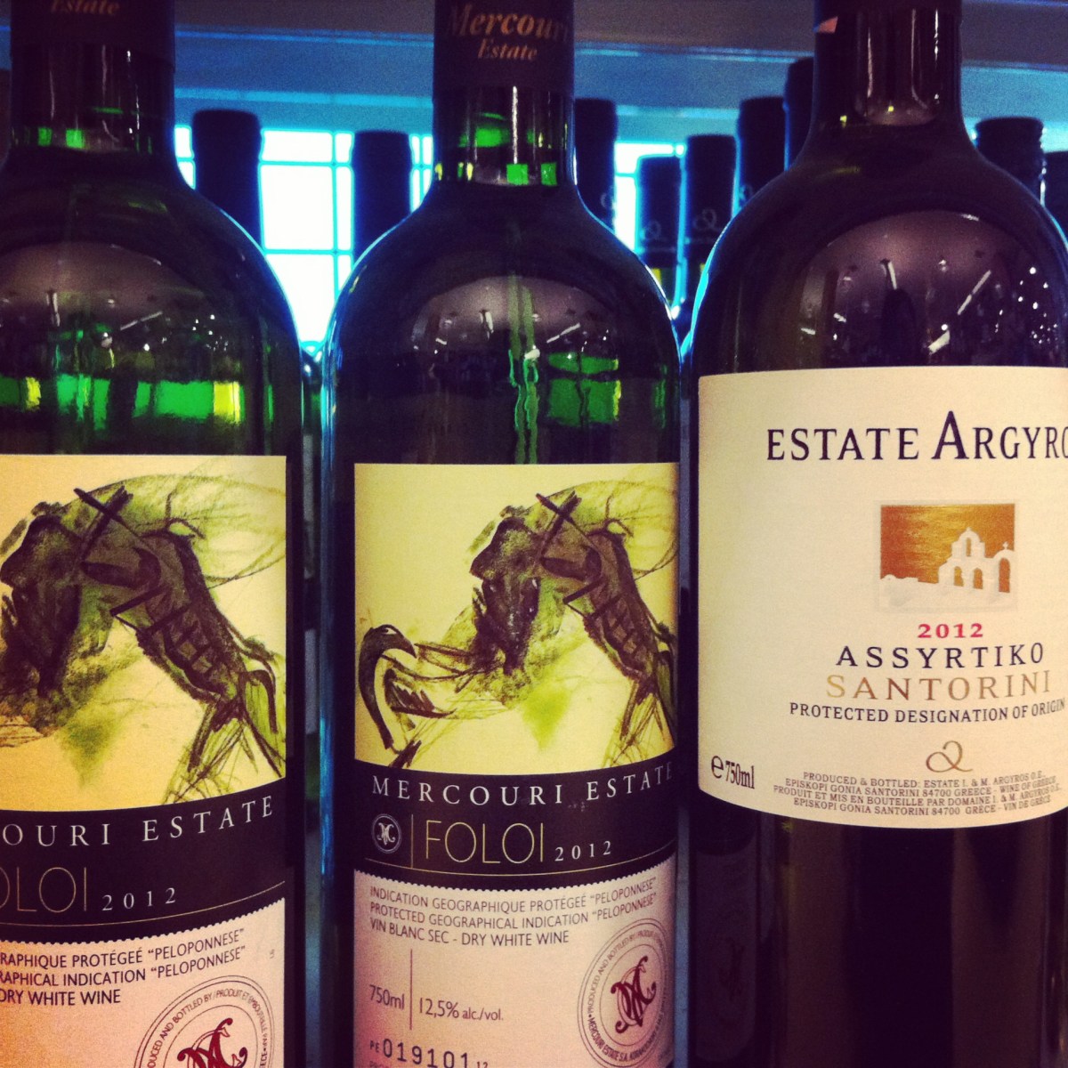 Les vins grecs, disponibles en SAQ