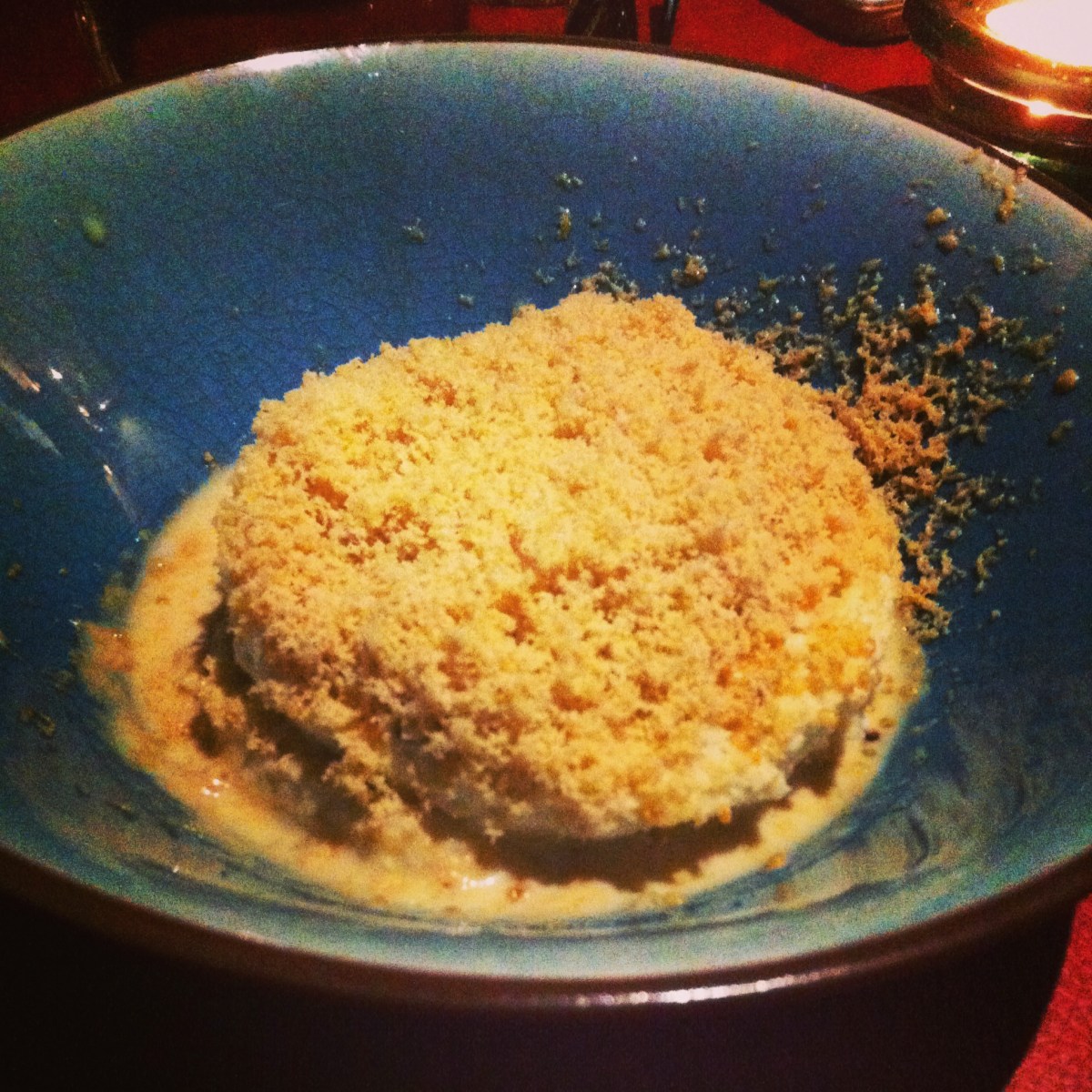 La décadente beurrée à la crème et à la neige de foie gras, dessert signature du iXbistro!