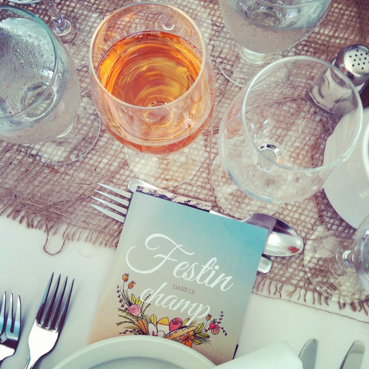 Le rosé du Vignoble Domaine de l'Ange-Gardien