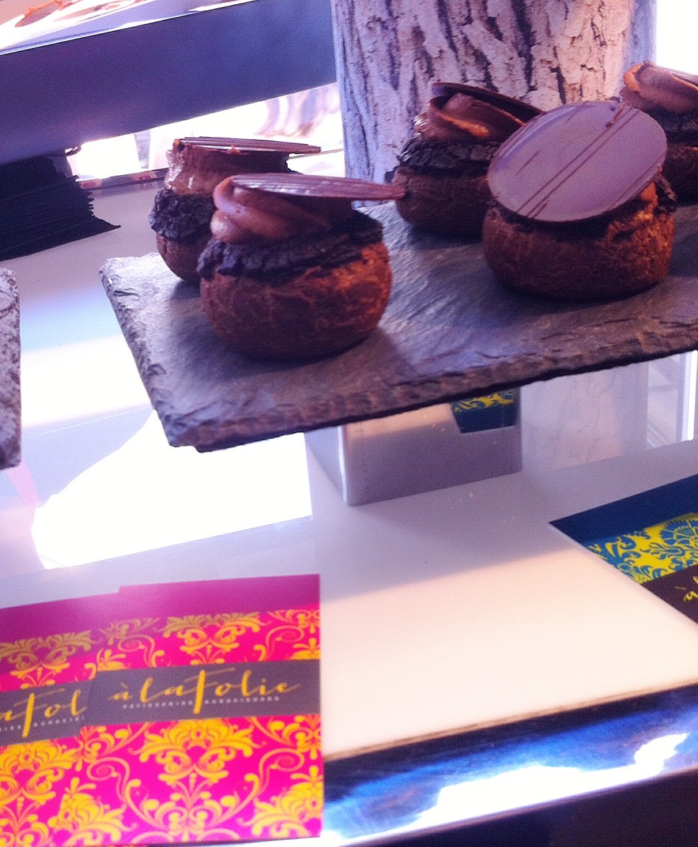 La création chocolatée de la pâtisserie À la folie