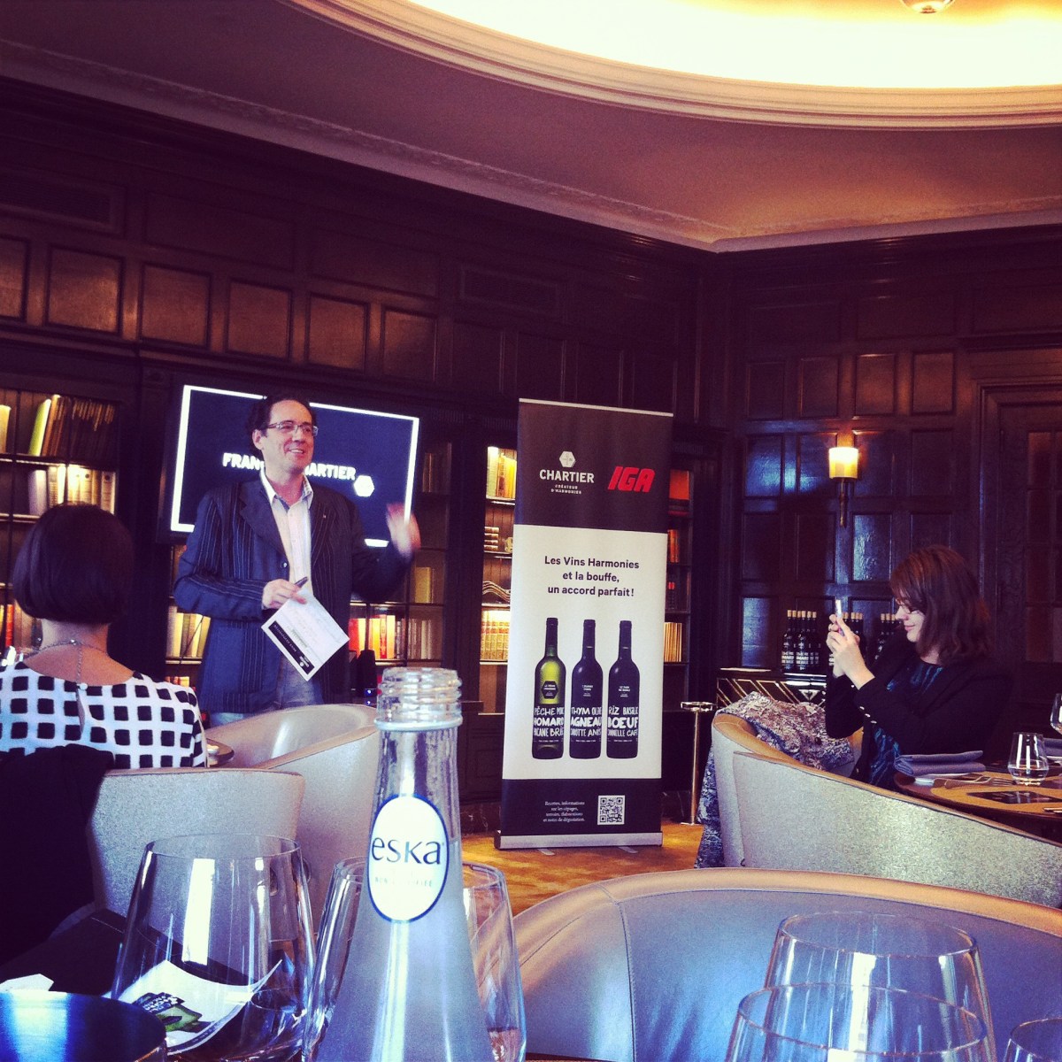 François Chartier nous présente ses vins harmonies