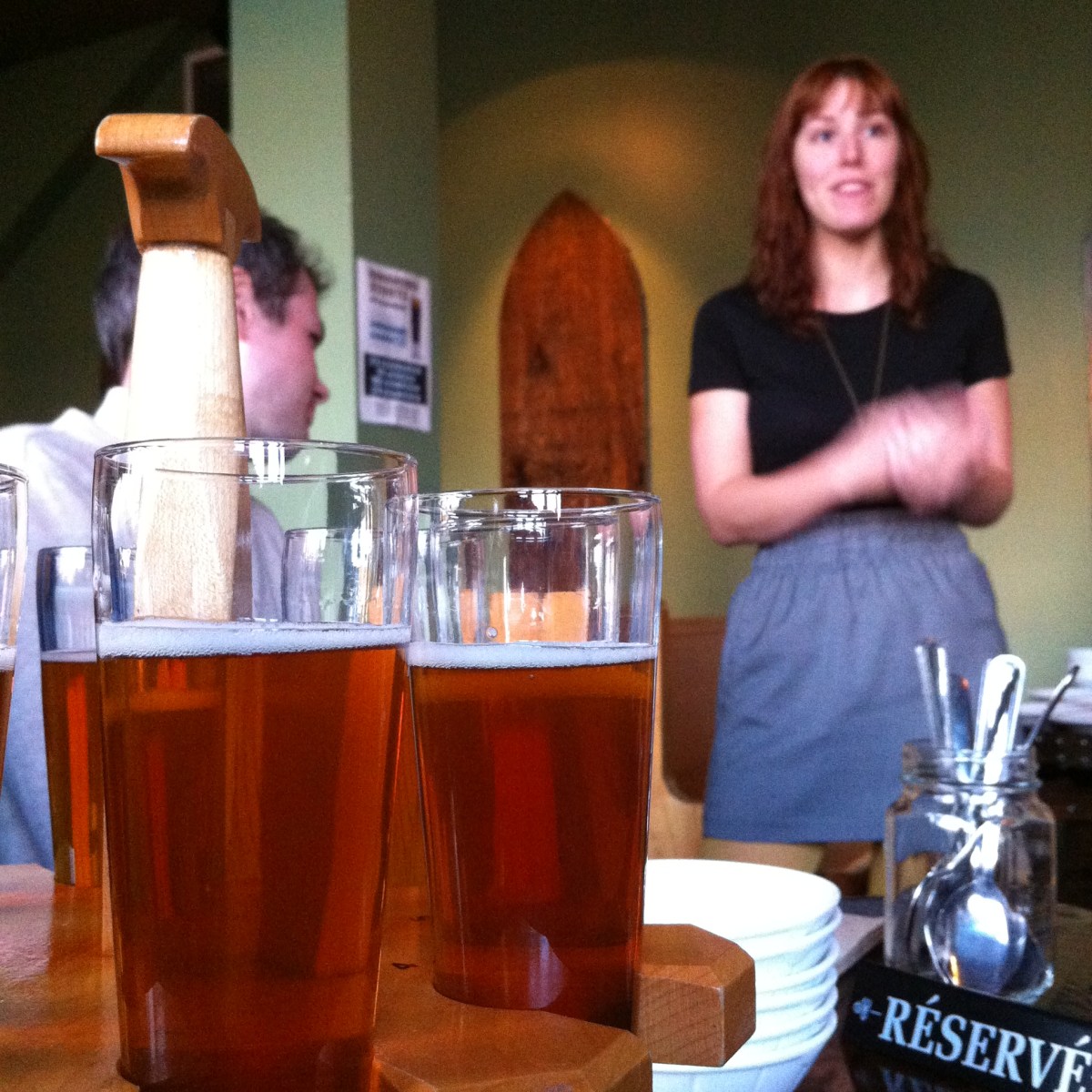 Notre guide Émilie nous accueille