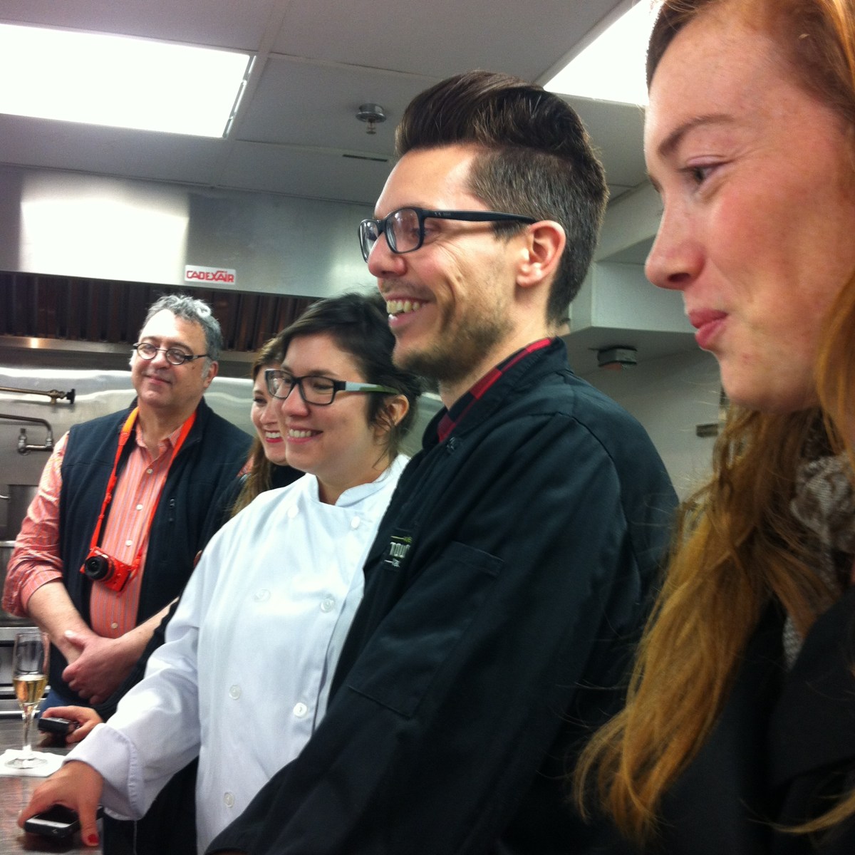 Des blogueurs bouffe qui s'amusent.