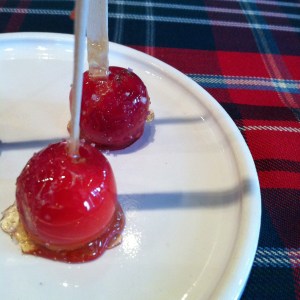 Bouchée de pomme sucrée