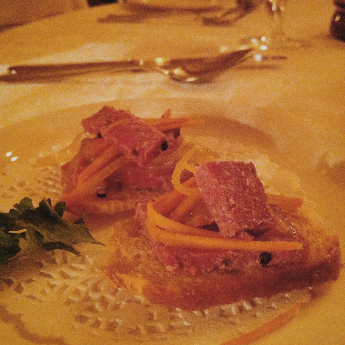 Terrine de bison et panais confit