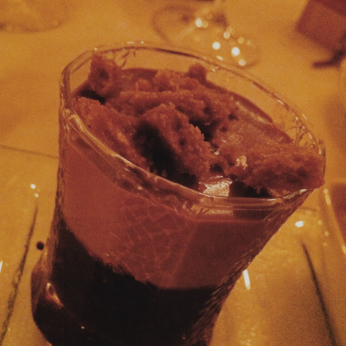 Lègère, pas trop chocolatée - parfaite!