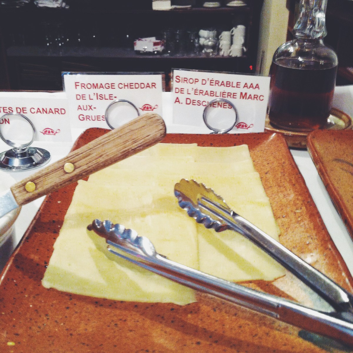 Fromage cheddar de l'Isle-aux-Grues