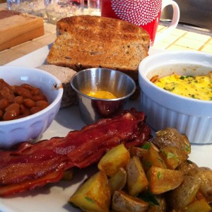 Petit déjeuner et veau Vivo