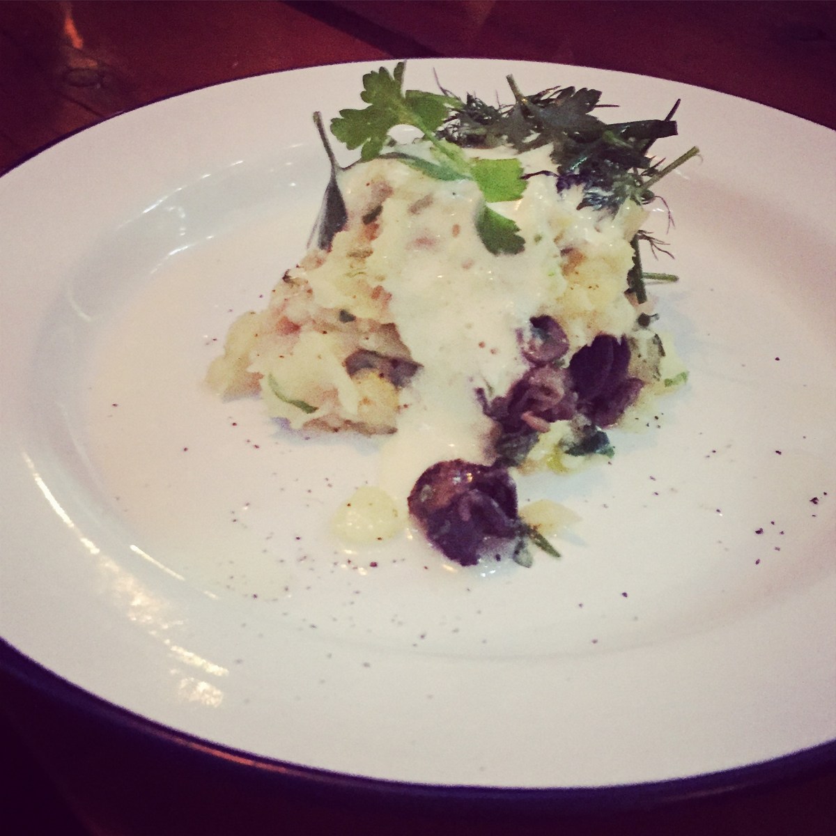 Brandade de morue et escargots