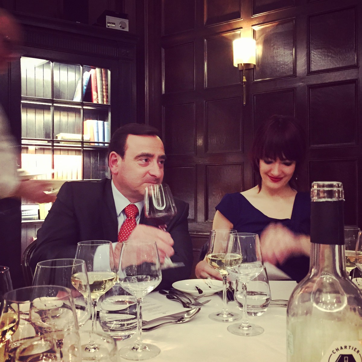 Pascal Chantonnet en compagnie de la blogueuse Héloïse Leclerc