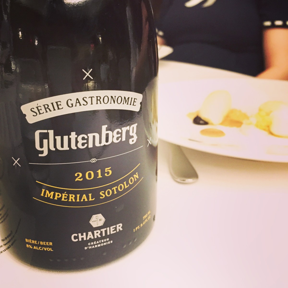 Mon accord préféré: l'Impérial Sotolon en accord avec l'érable et le curry