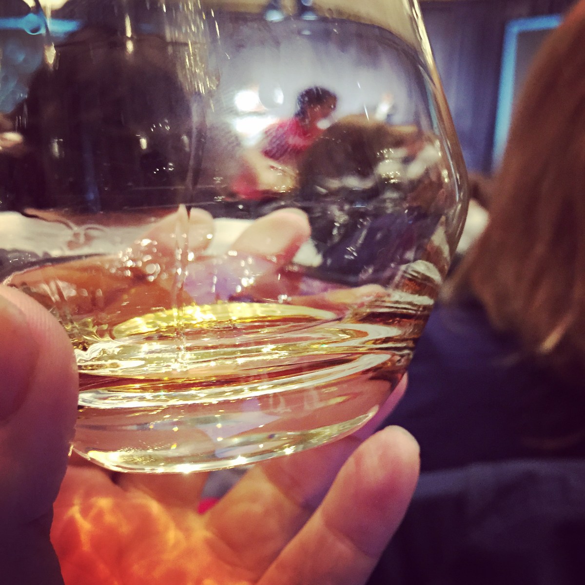 10h du matin, François Chartier nous fait boire du rhum - je suis charmée!