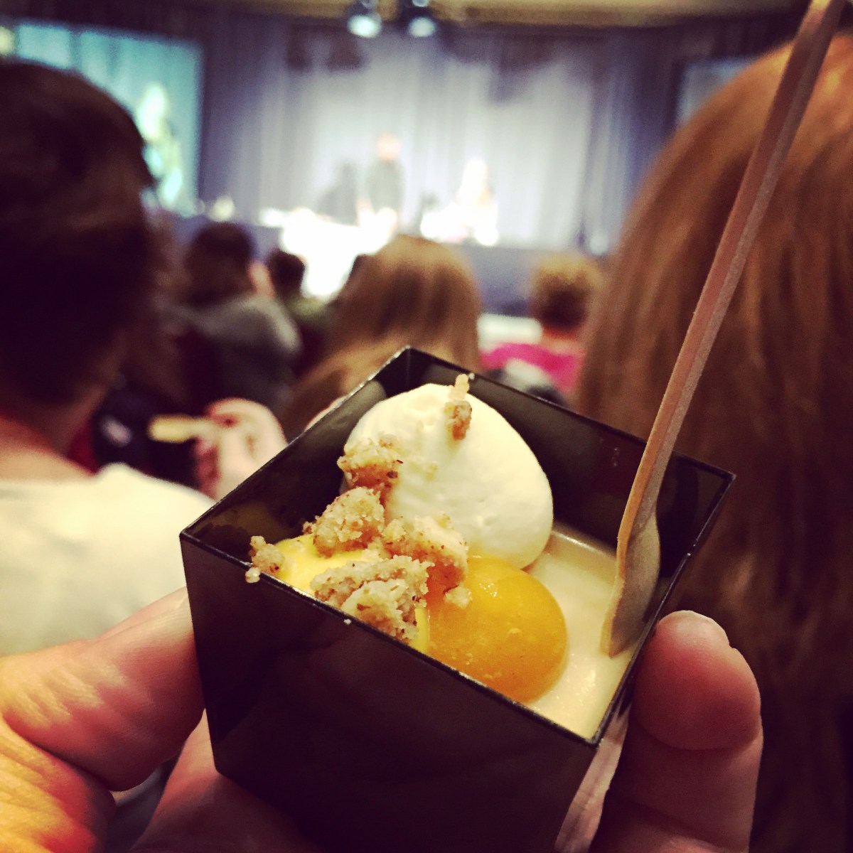 Le dessert d'Isabelle Plante, à l'argousier