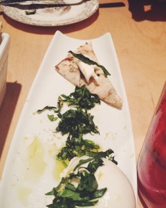 Ne manquez pas la burrata.