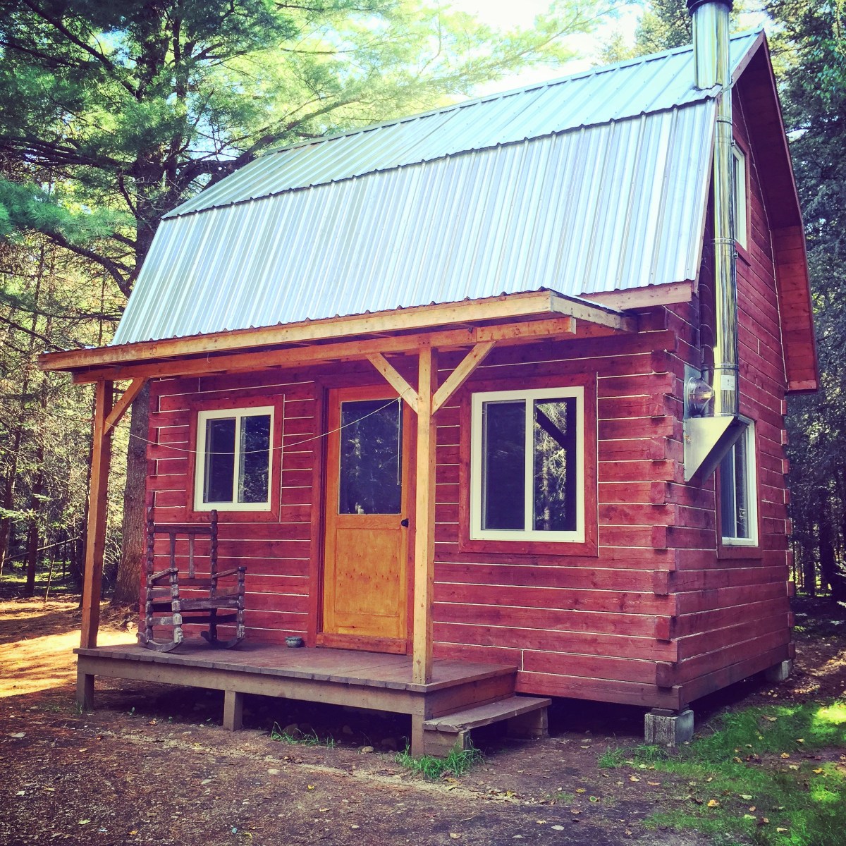 Notre camp pour la nuit