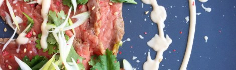 Tataki de boeuf de Ricardo