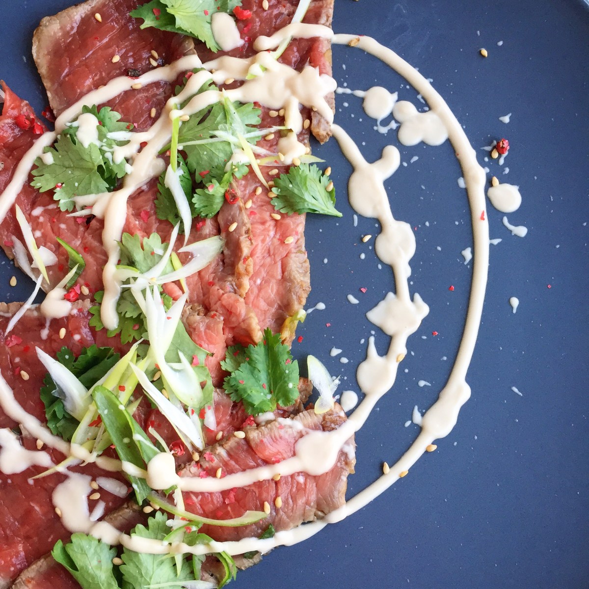Tataki de boeuf de Ricardo