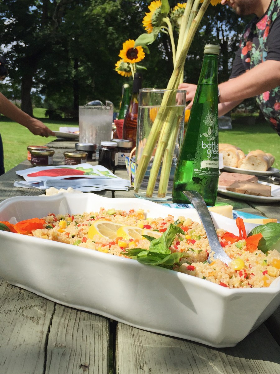 Pique-nique au soleil