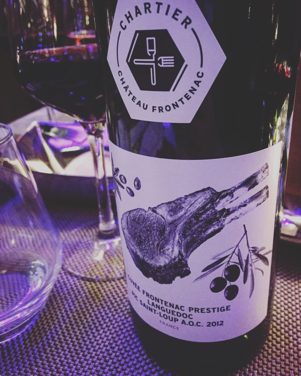 Monsieur Chartier, vous faites de bons vins!