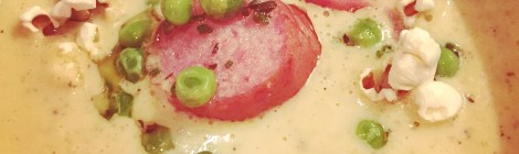 Versa Restaurant: Crème de pop-corn