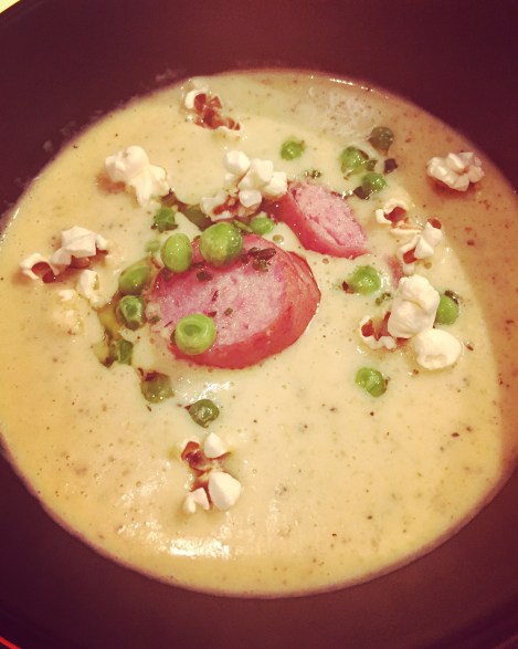 Versa Restaurant: Crème de pop-corn