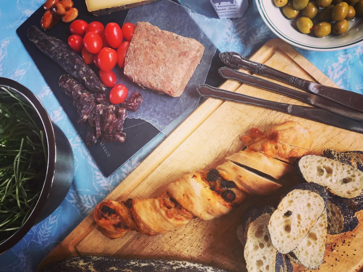 Y'avait suffisamment de nourriture pour un souper!