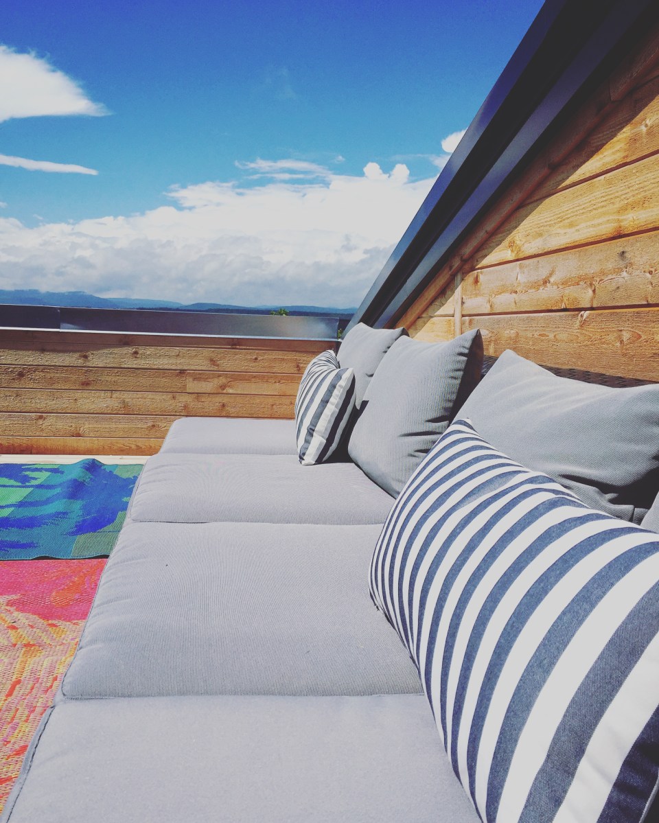 Une terrasse de rêve!