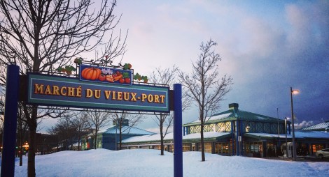 Le Marché du Vieux-Port en janvier