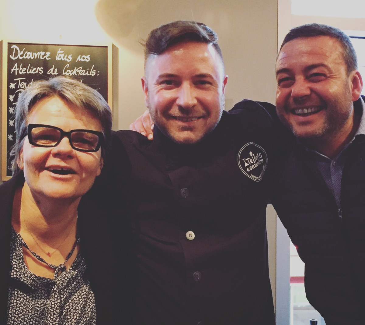 Mme Brigitte Jeanjean, Antoine Salvail-Leroux et Gregory Viennois