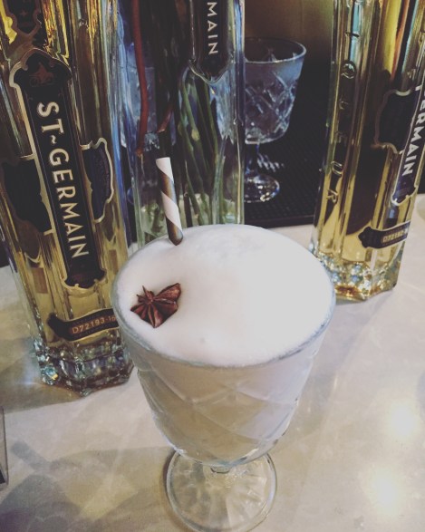 Le Fleur Fizz, cocktail de l'Atelier